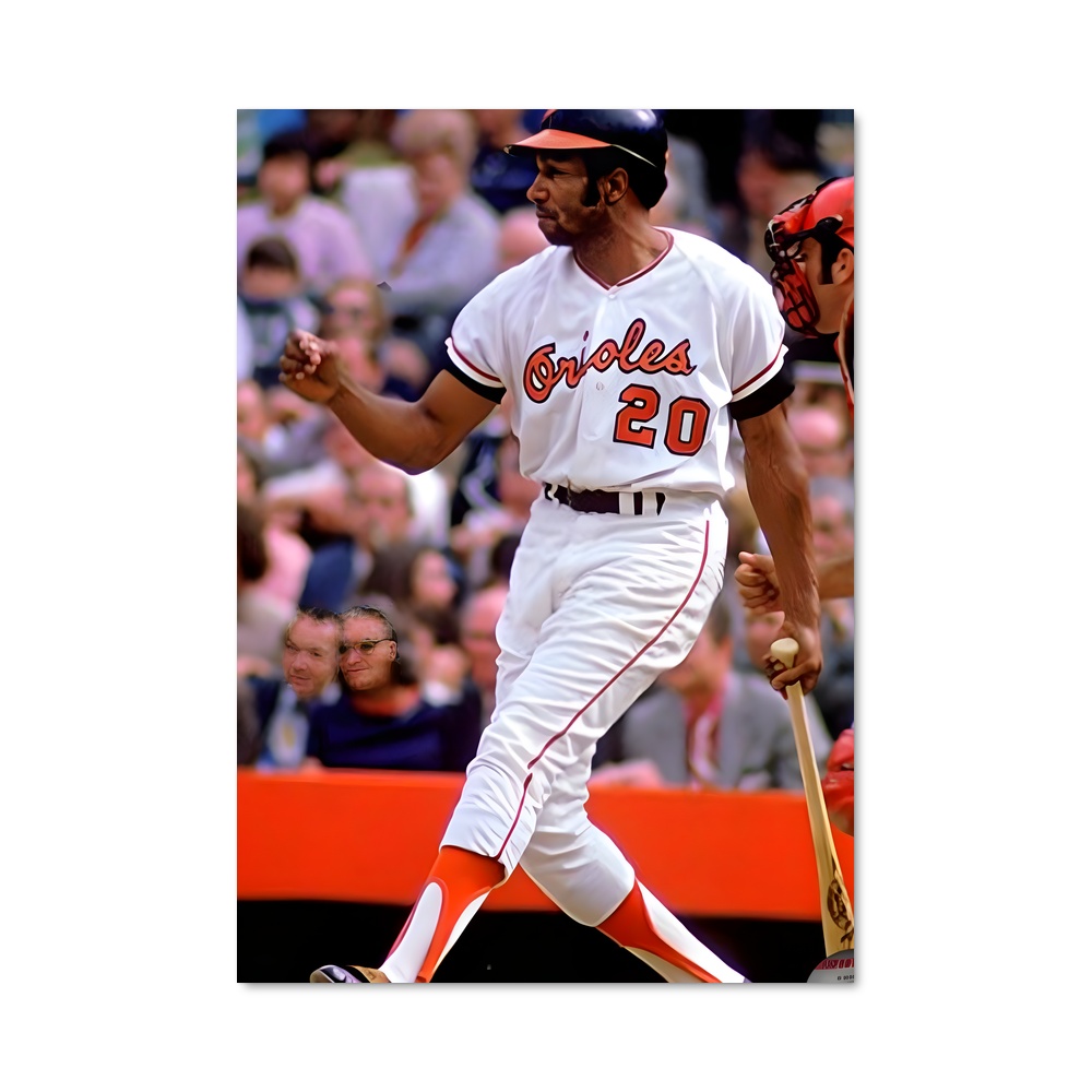Poster Frank robinson – affiche Baseball